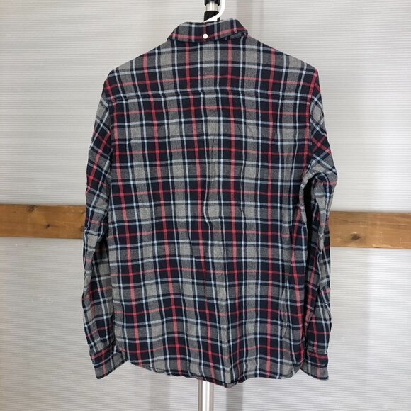 Penfield Crossfield Blue Red Grey Plaid Button Down Shirt Sz S - Picture 7 of 9